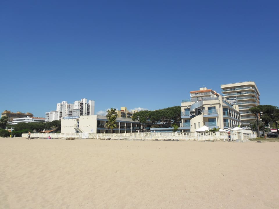 Außenansicht des Hotels vom Strand Hotel Amaraigua - Adults only