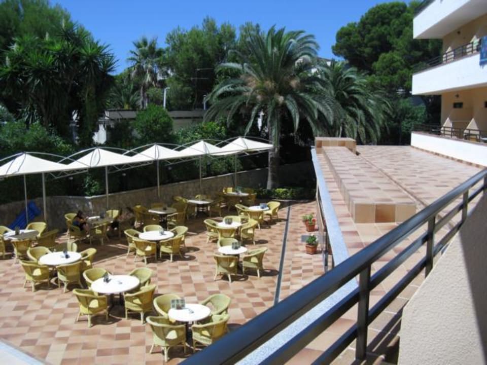 Blick vom Balkon Hotel Principe