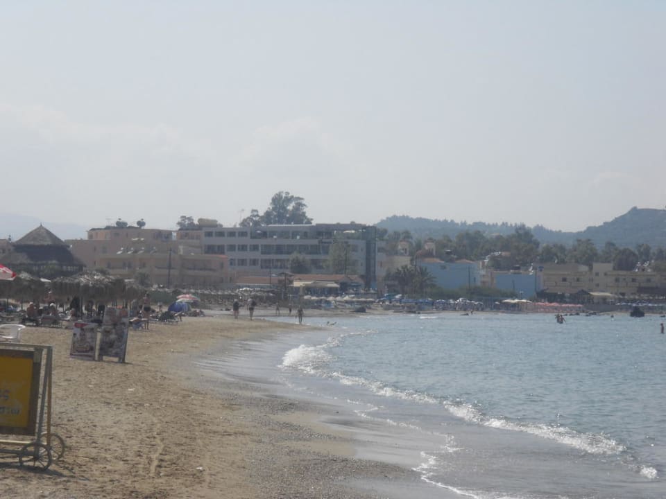 Der breitere Strand Hotel Corissia Princess