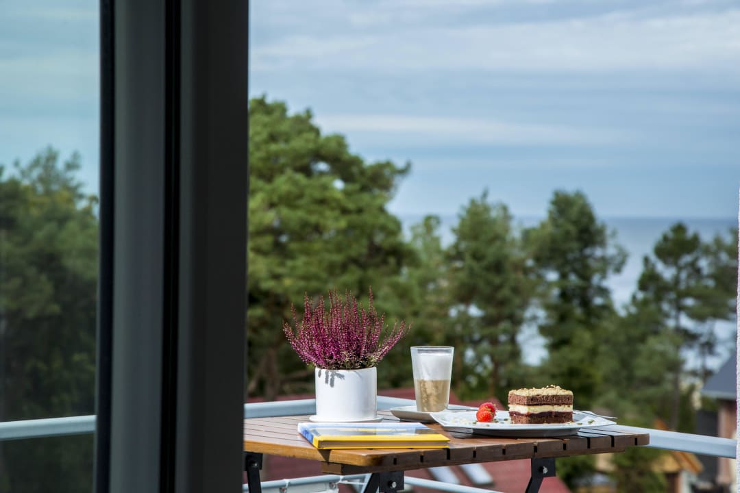 View on the sea from Senior Suite Aparthotel Międzyzdroje