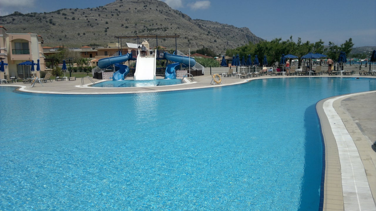 Pool mit Rutschen Lindos Princess Beach Resort & Spa