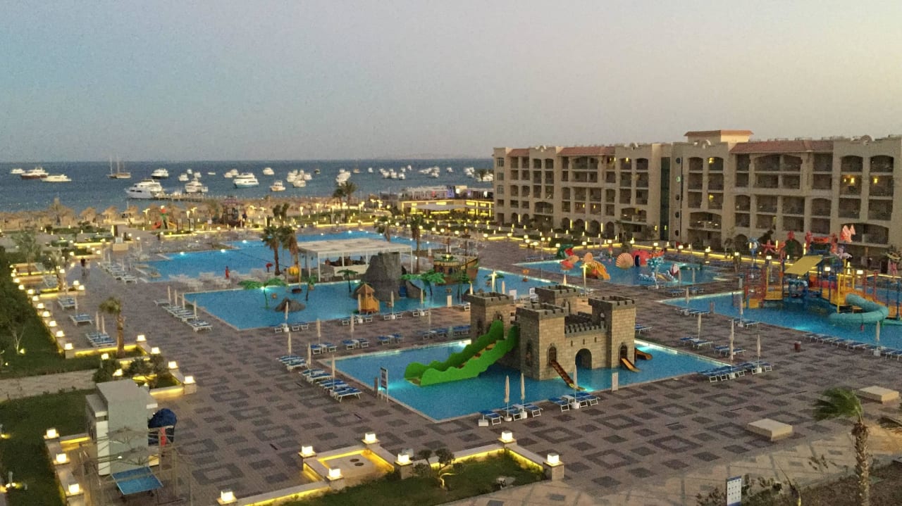 Aussicht aus dem Zimmer Pickalbatros White Beach Resort - Hurghada