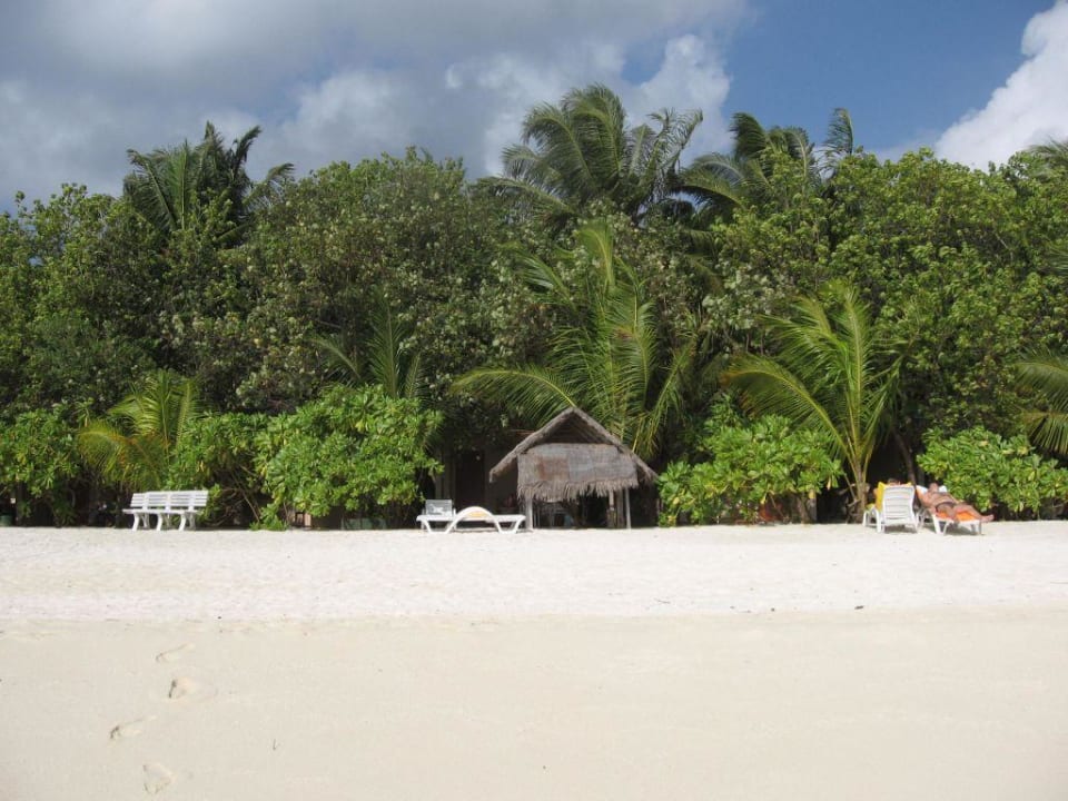 unser Strandabschnitt Summer Island Maldives