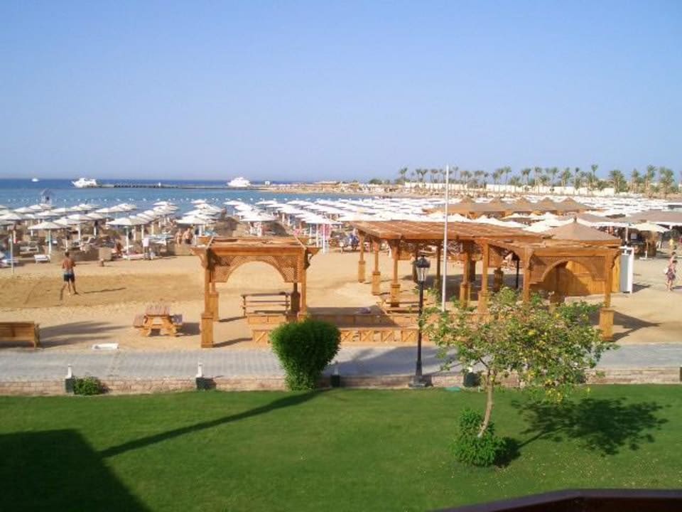 Ausblick vom Zimmer Pickalbatros Dana Beach Resort - Hurghada