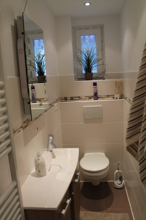 Badezimmer Ferienwohnung Kleine Oase