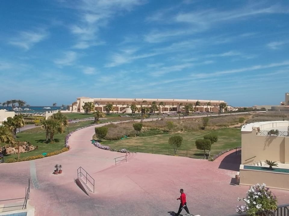 Blick über die Anlage Cleopatra Luxury Resort Makadi Bay