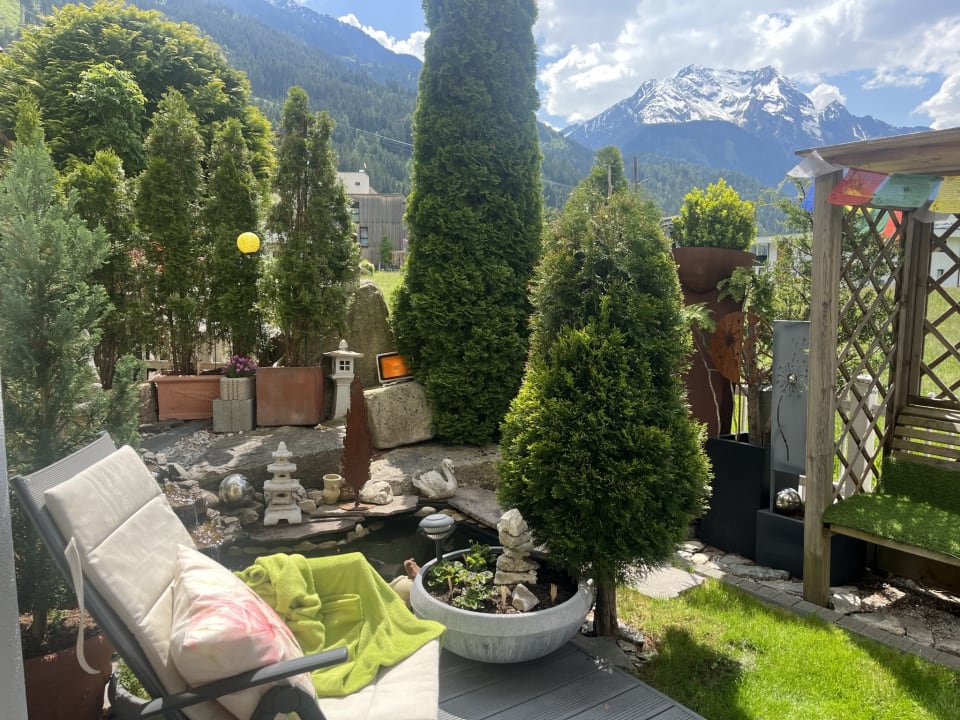 Gartenanlage Villa Romantica Appartements