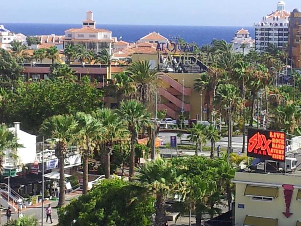 Blick vom Balkon Zimmer 548 H10 Las Palmeras