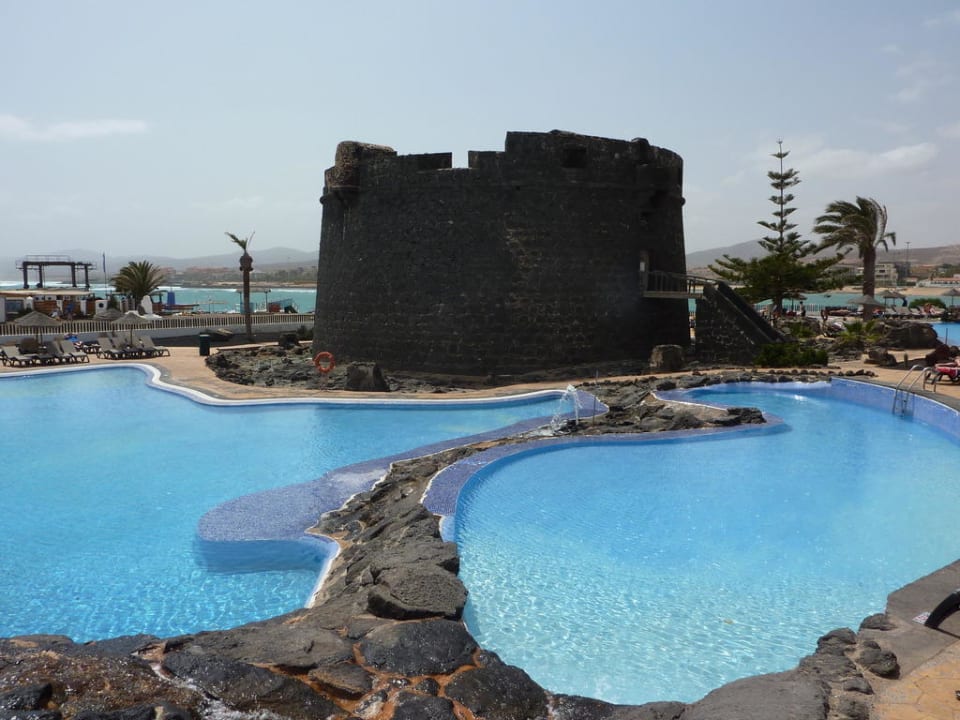 Le piscine ed il Castillo Barceló Fuerteventura Castillo
