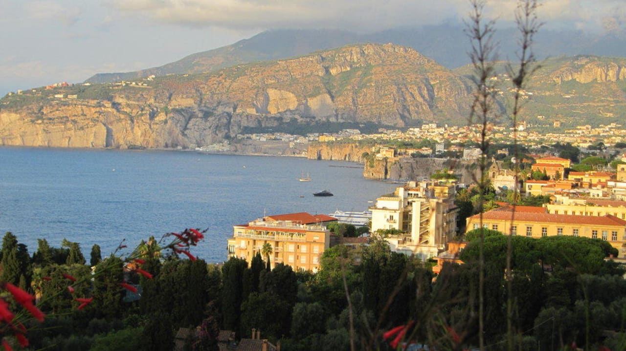 Ausblick von einer der Hotelterrassen Grand Hotel Capodimonte