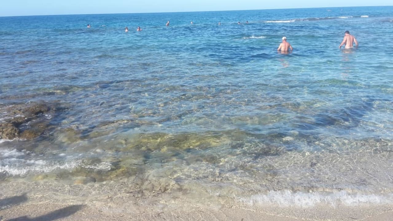 Wejscie do morza Hotel Serita Beach