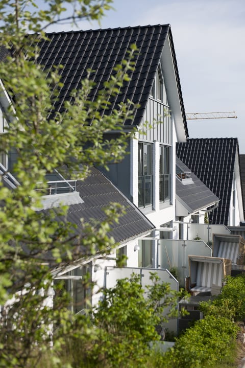 Außenansicht Apartmenthotel am Leuchtturm