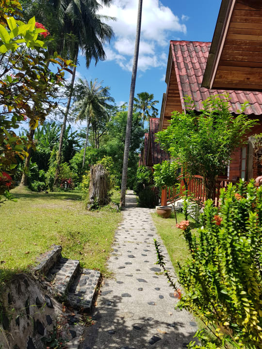 Gartenanlage Krathom Khaolak Resort
