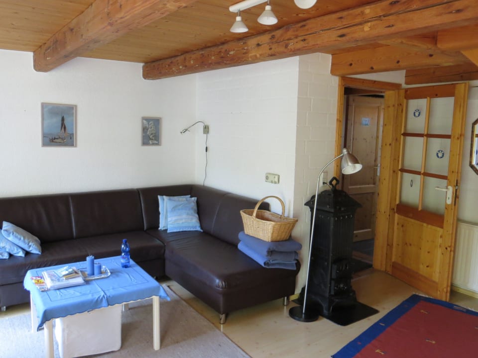 Wohnzimmer Ferienhaus Fischerhaus Hooksiel