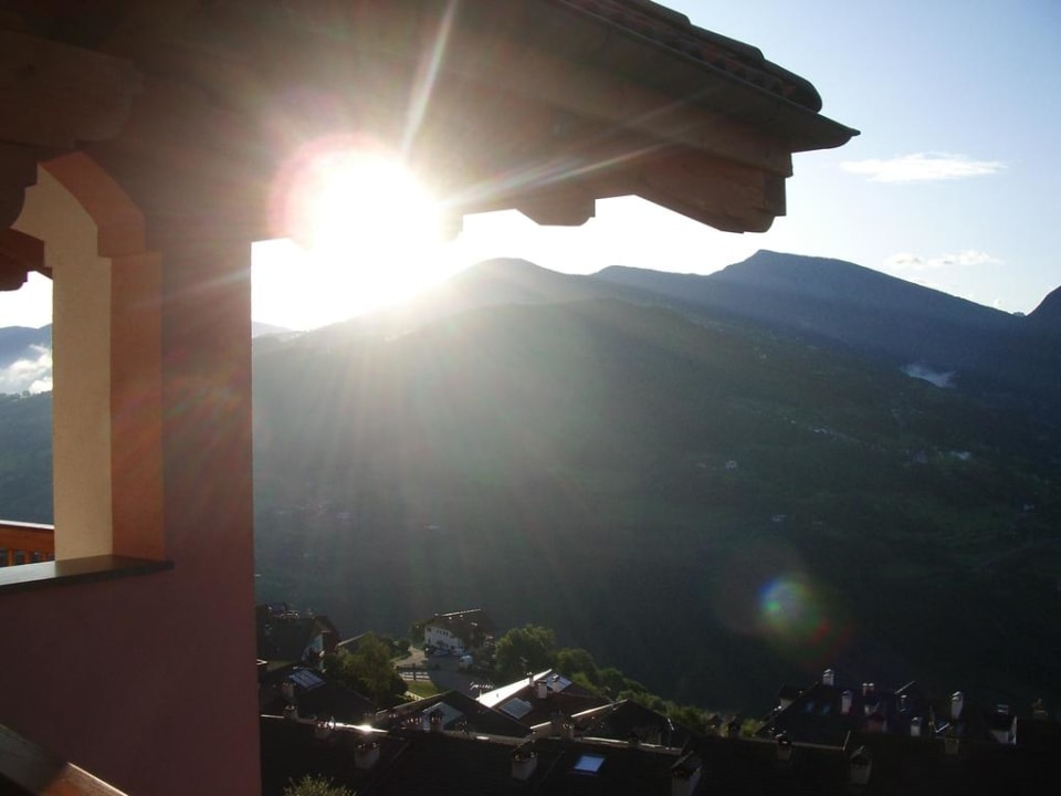Blick auf Grödnertal Gasthof zur Traube
