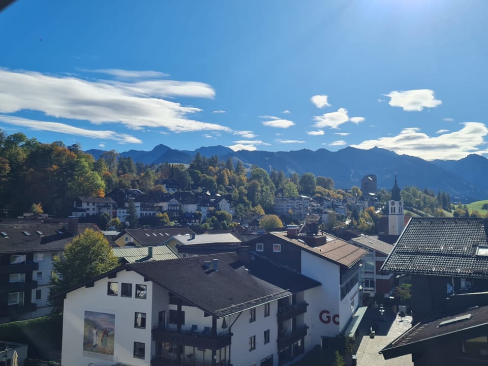 Ausblick Hotel Zum Goldenen Hirsch
