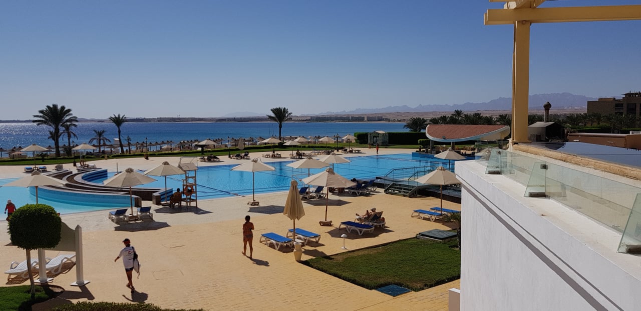 Ausblick Old Palace Resort Sahl Hasheesh