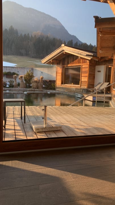 Ausblick Franzlhof Söll am Wilden Kaiser