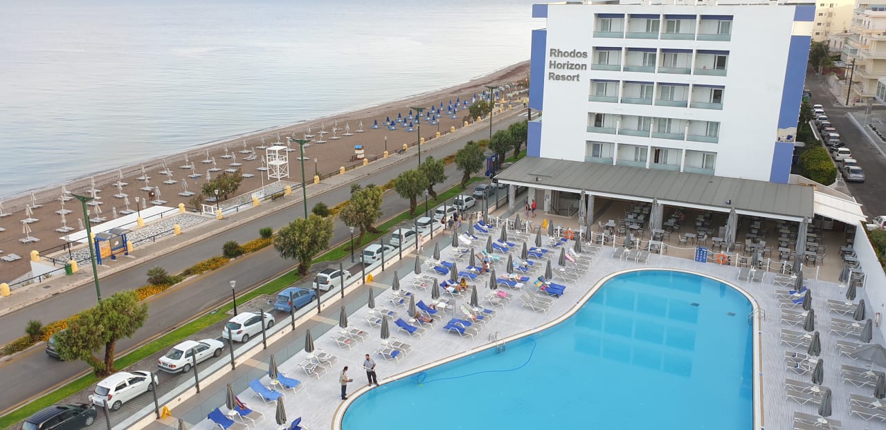 Ausblick Rhodos Horizon Resort