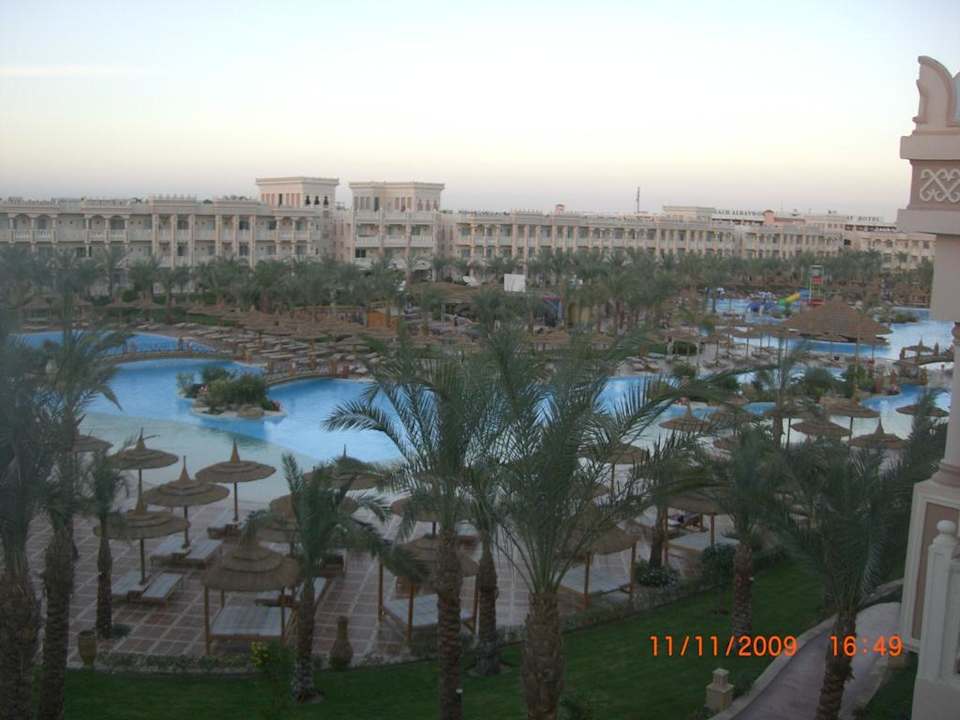 Blick vom Dach Pickalbatros Palace Resort