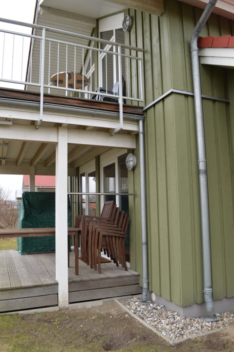 Terrassen Strandhäuser am Leuchtturm