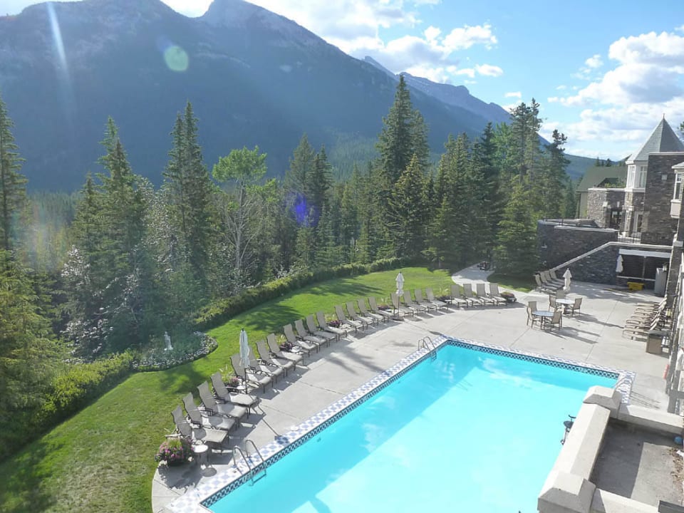 Aussenpool Hotel The Fairmont Banff Springs