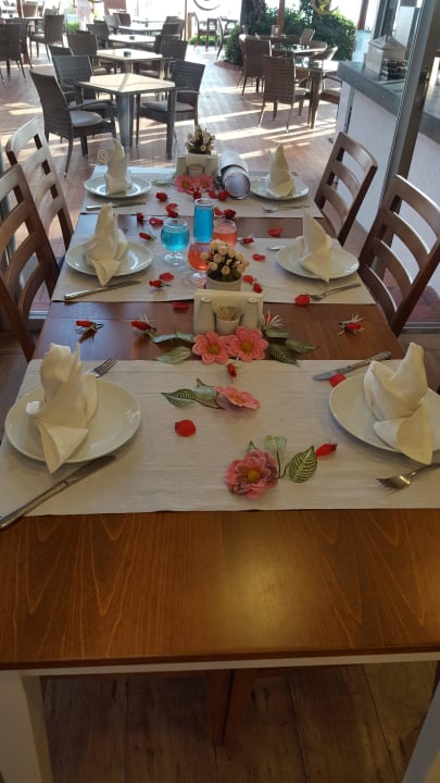 Abschiedstisch Side Bay Hotel