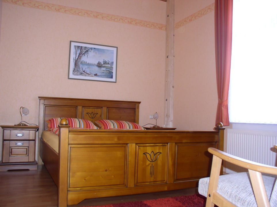 Schlafbereich Komfortzimmer Nordseehotel Fischerhus