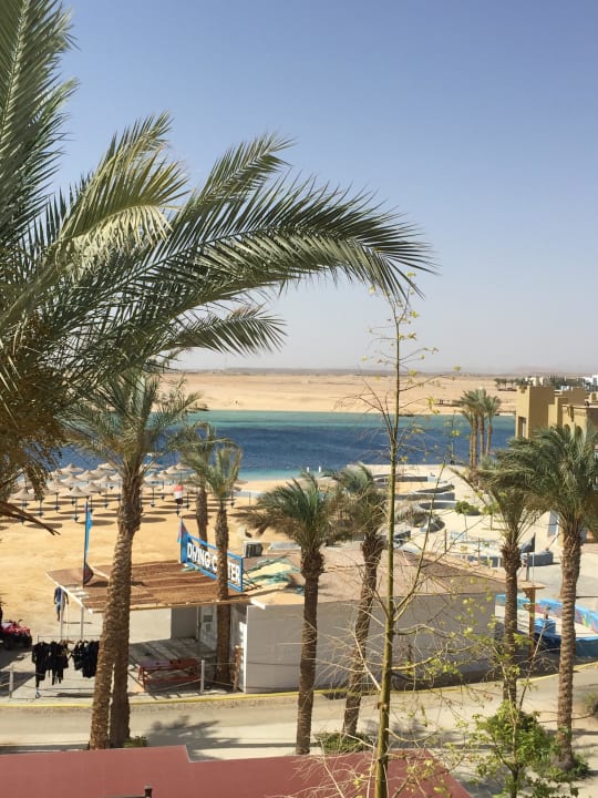 Blick aus dem Zimmer Pickalbatros Palace Hotel-Port Ghalib