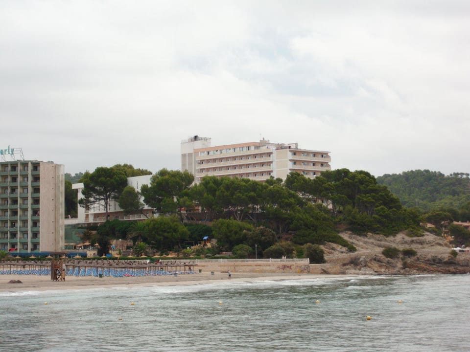 Blick aufs Hotel vom Wasser aus Universal Hotel Lido Park & Spa