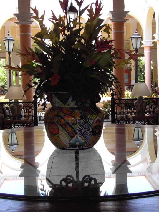 Blumenvase Hotel Riu Tequila