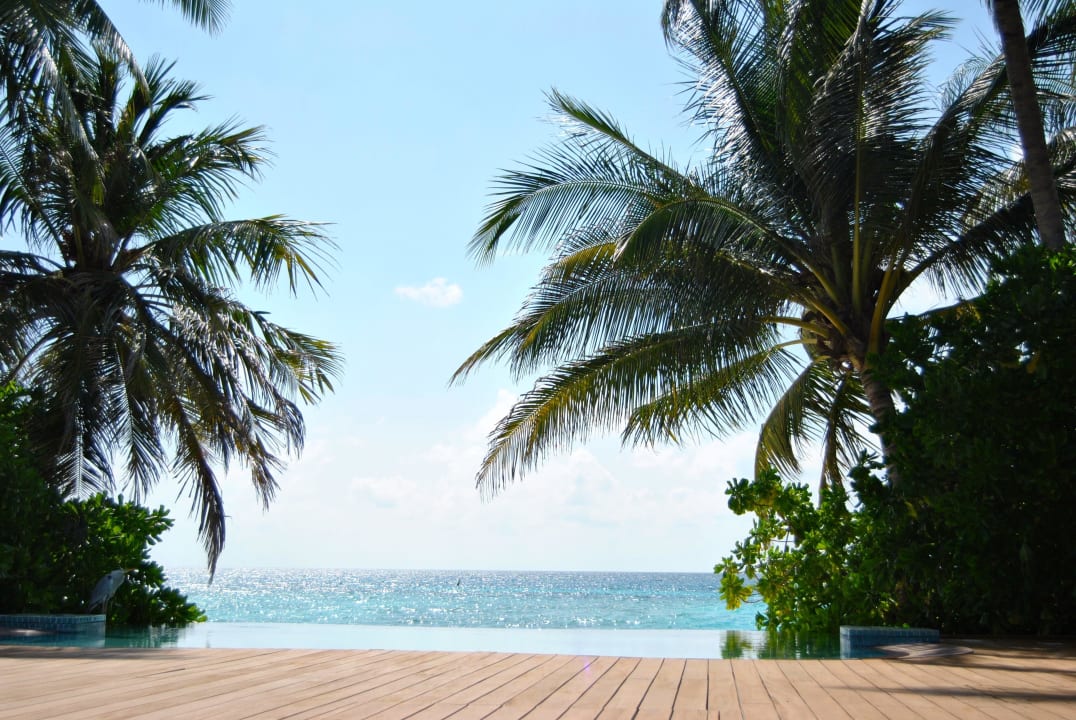 Kleiner Pool Veligandu Maldives Resort Island