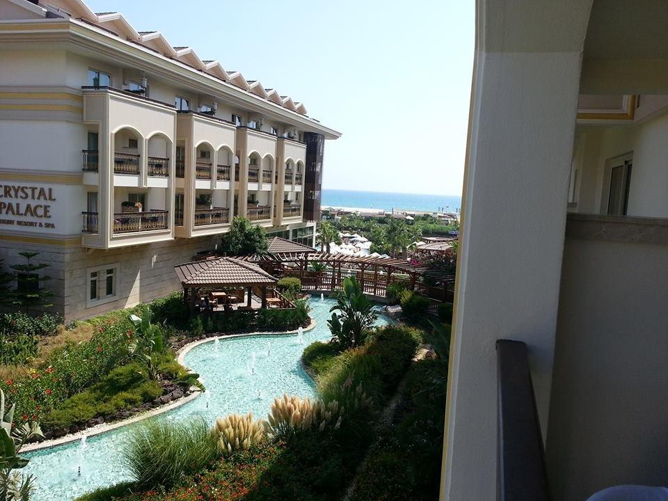 Blick von unserem Zimmer Diamond Excellence Resort & Spa