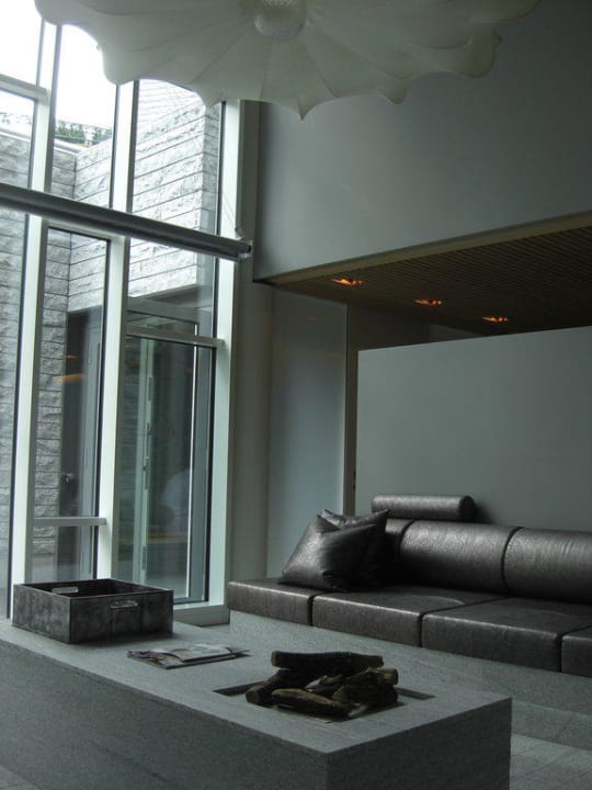 Ruhezone im Sauanbreich Tschuggen Grand Hotel Arosa