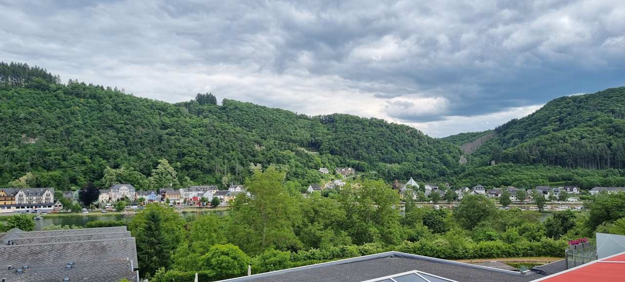 Ausblick Moselstern Parkhotel Krähennest