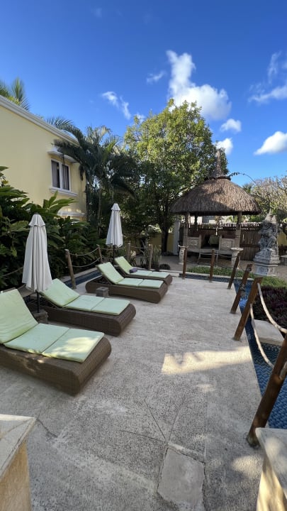 Gartenanlage Villa Seewoo