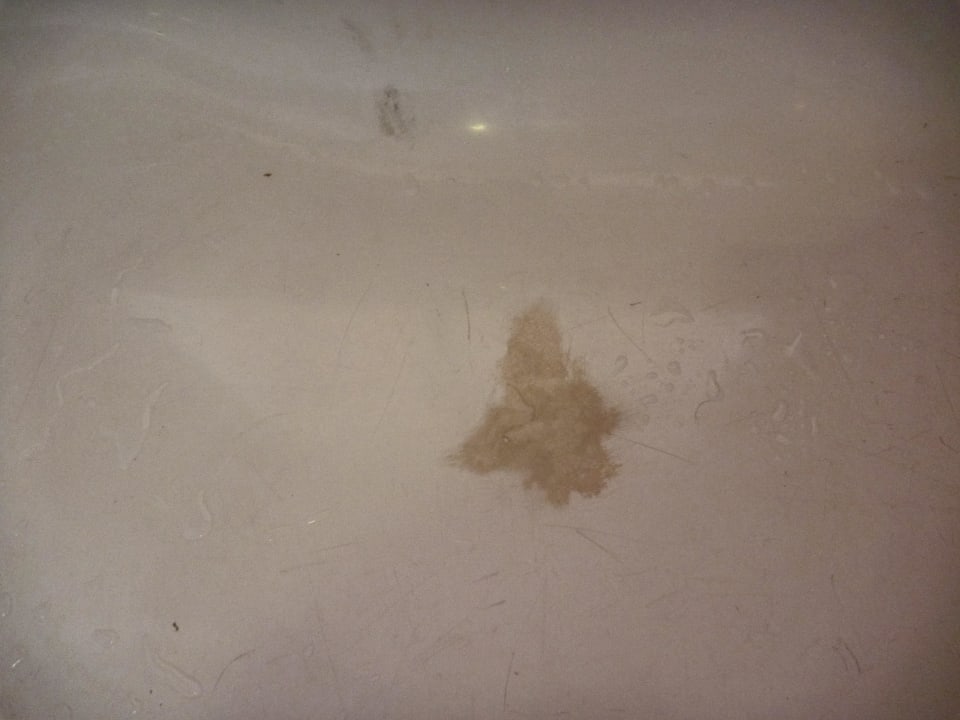 Badewanne mit verkitteten Löchern Fiesta Americana Punta Varadero