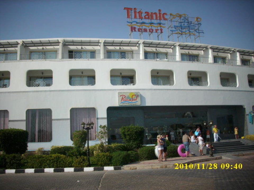 Eingangsbereich Titanic Resort & Aqua Park