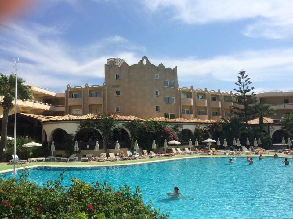Pool mit Bar Hotel Kalithea Mare Palace