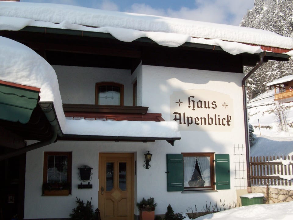Eingangsbereich Haus Alpenblick