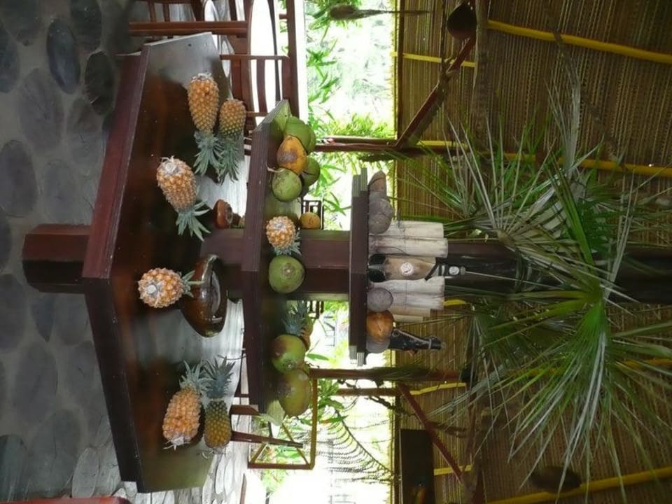 Teilansicht Frühstücksobst Hotel Amazonat Jungle Logde