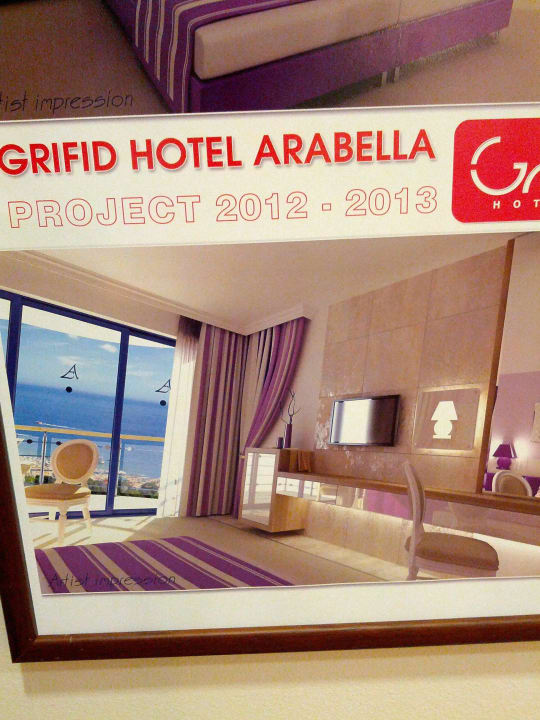 Jetzt wird renoviert! GRIFID Club Hotel Arabella