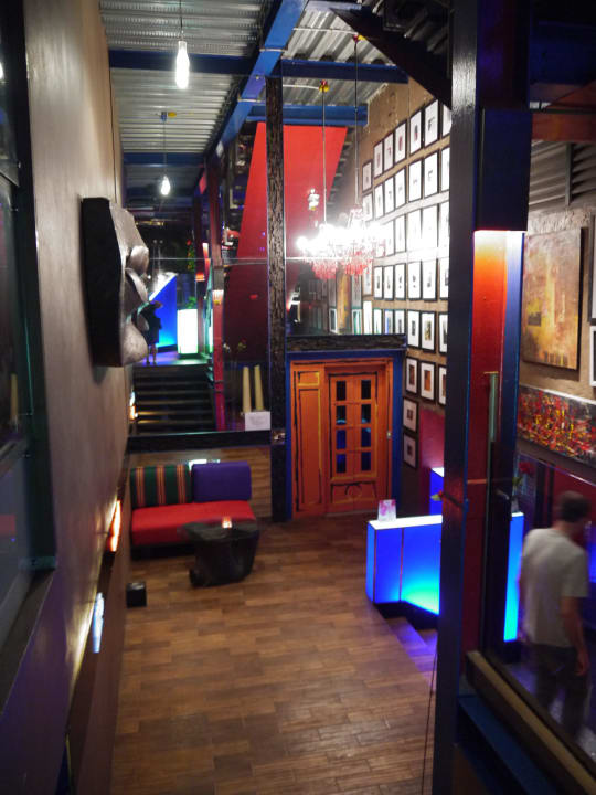 Eingang Rooftopbar Siam@Siam Design Hotel Bangkok