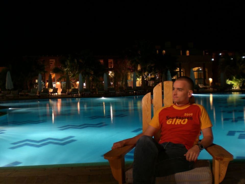Abends am Pool Sheraton Miramar Resort El Gouna