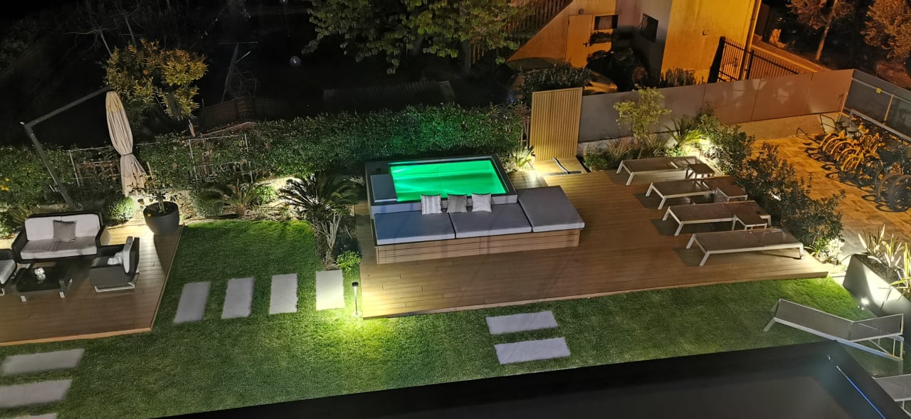 Gartenanlage Hotel Villa Alberta