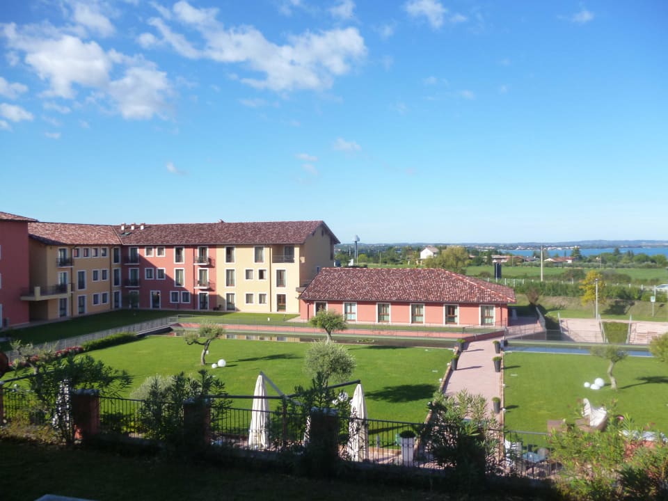 Blick von Zimmer TH Lazise - Hotel Parchi Del Garda