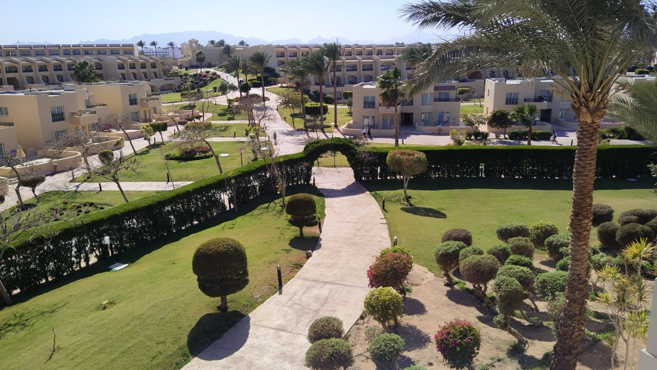 Ausblick Cleopatra Luxury Resort Makadi Bay