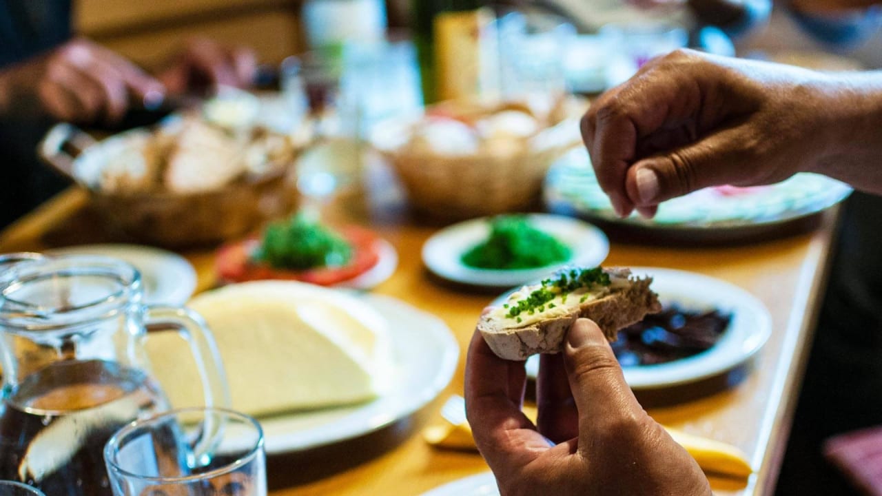 Butterproduktion und Verköstigung auf unserer Alm La Casies