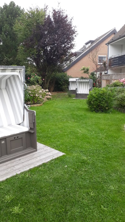 Gartenanlage Das Frühstückshotel Büsum