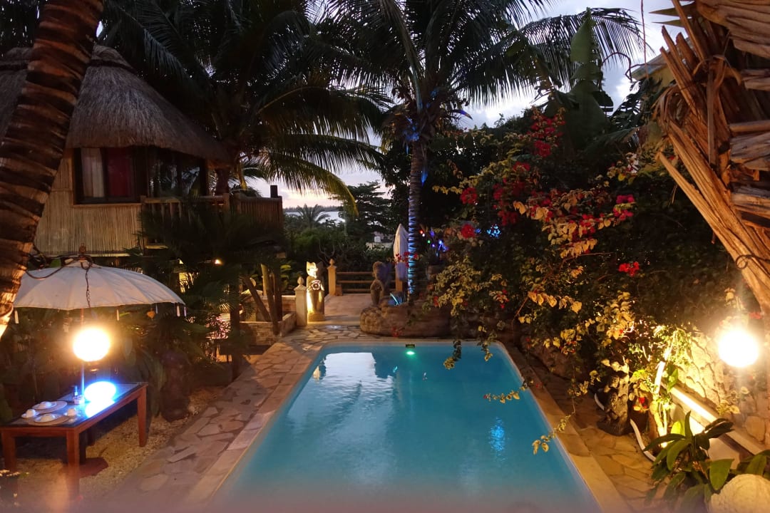 Abendstimmung Villa Seewoo